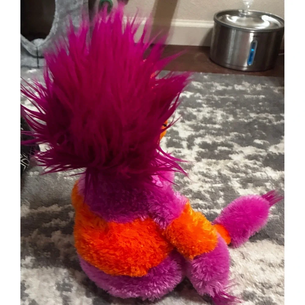 Dr Seuss Wocket in My Pocket Plush and Board Book Set Orange Pink Purple Plush